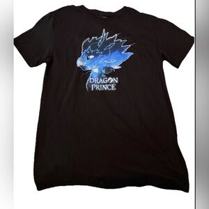 The Dragon Prince Zym Lightning Netflix t shirt Size Medium NWOT